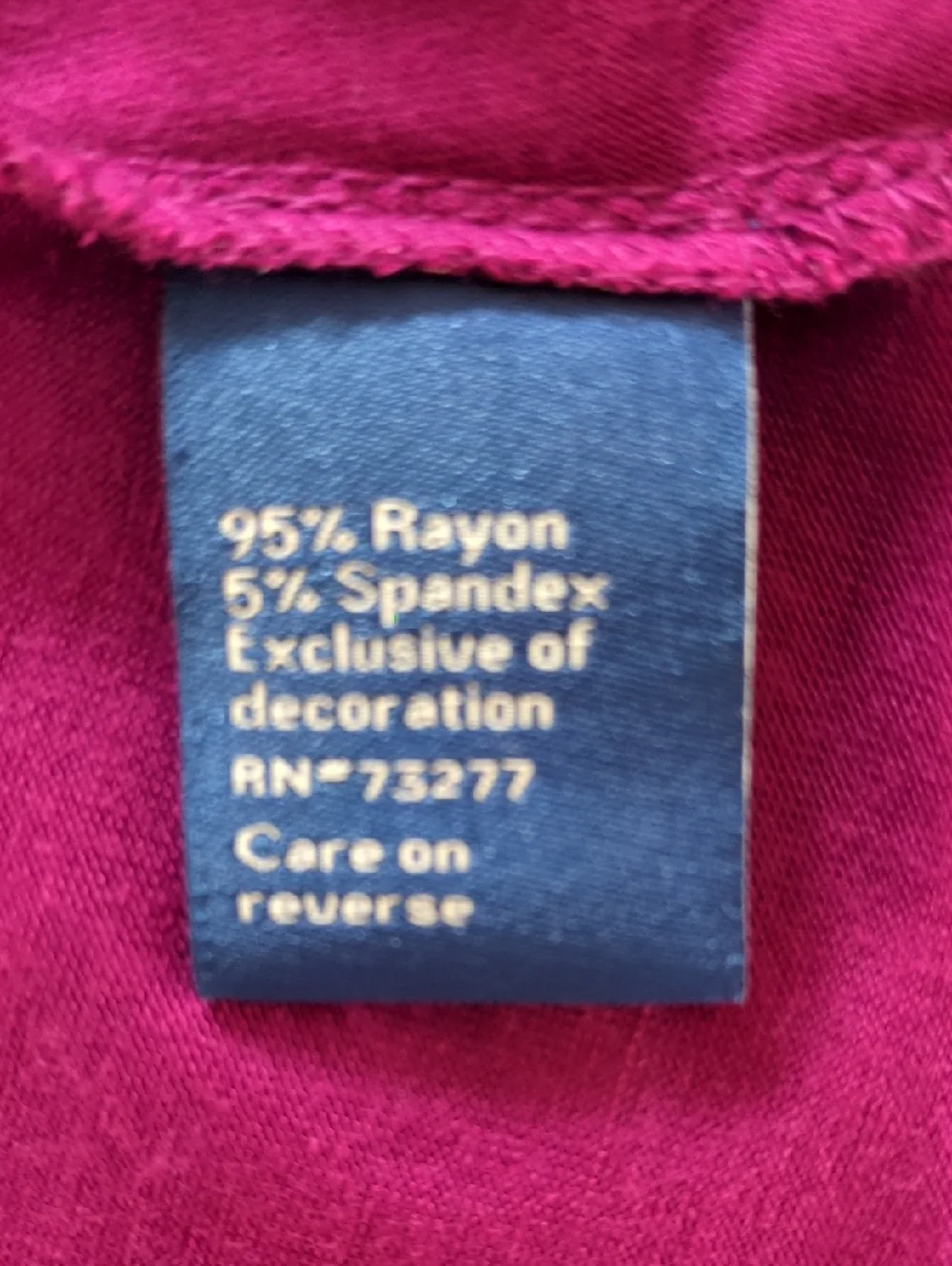 Apt. 9 Open-Front Cardigan Sweater with Lace Back. Size S. Magenta - Picture 7 of 8